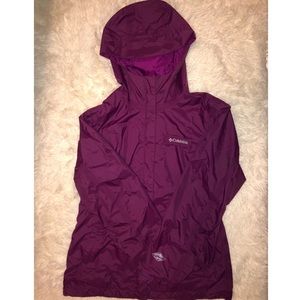 Columbia rain jacket